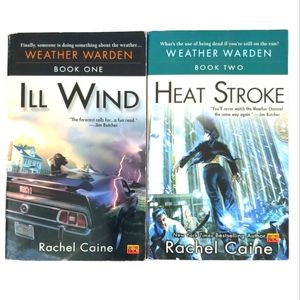 2 New Rachel Caine Books Weather Warden Series